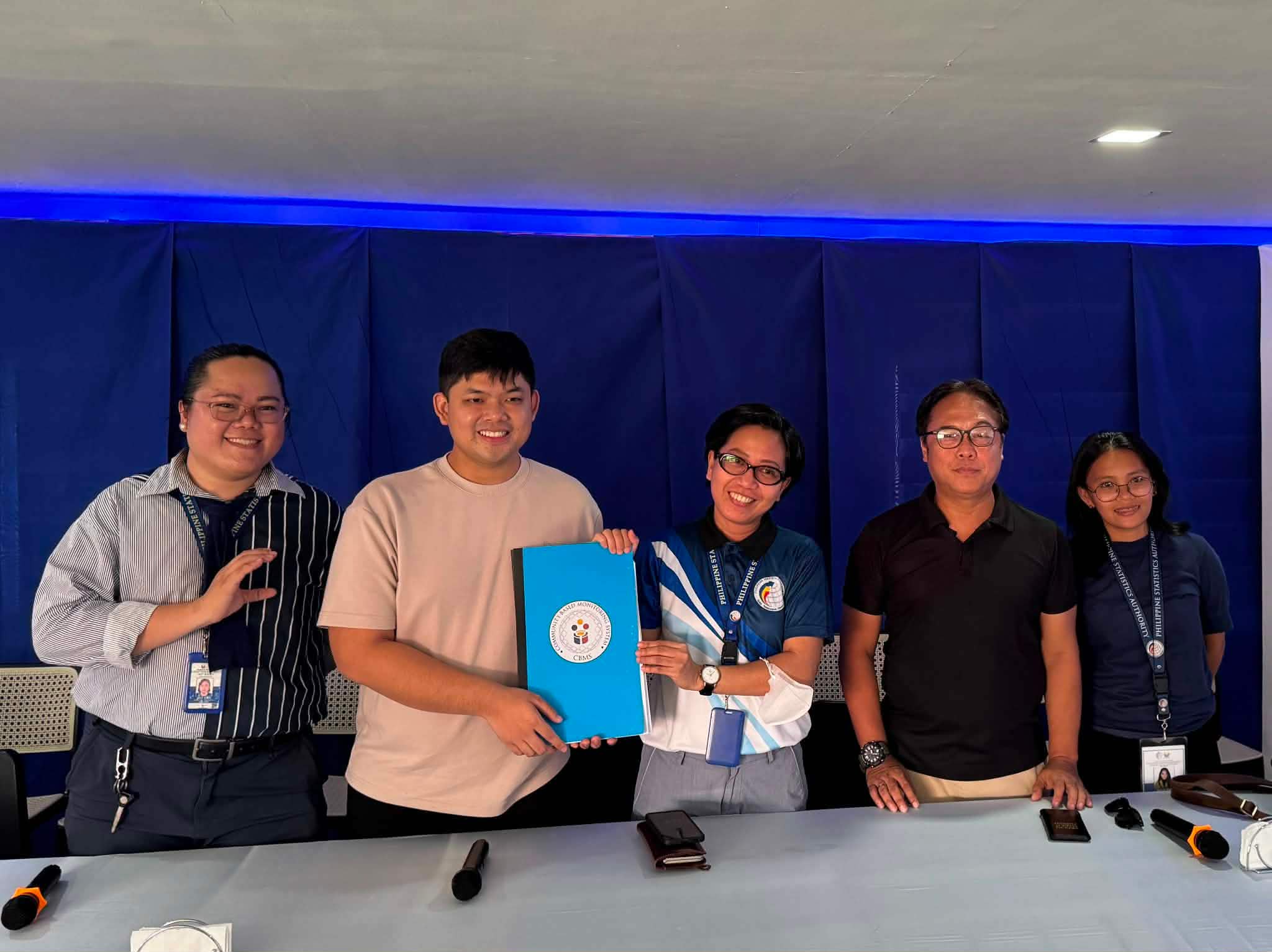 Turnover Ceremony of the Community-Based Monitoring System (CBMS)
