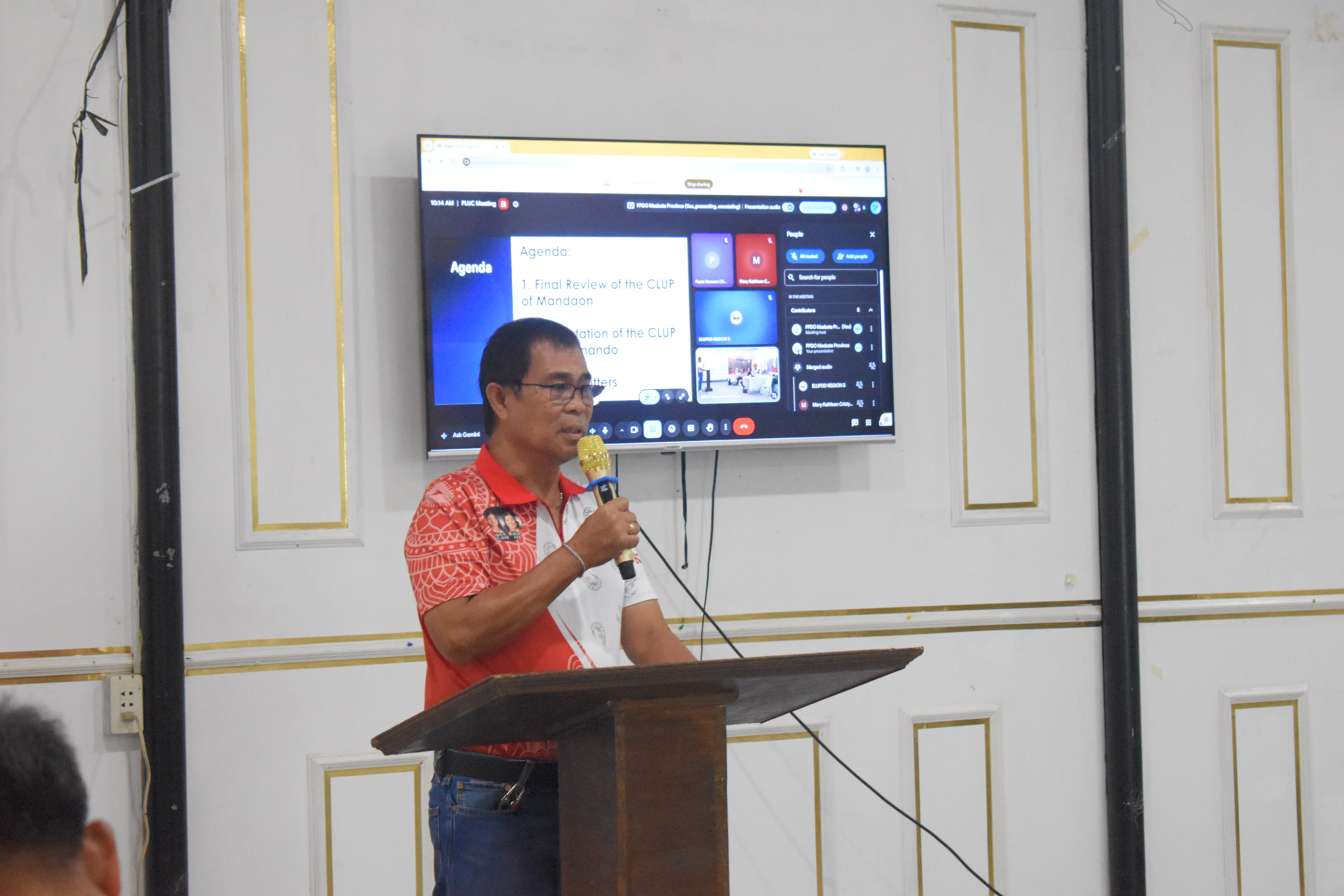 PLUC Reviews and Approves Mandaon CLUP; San Fernando CLUP Presented for Review