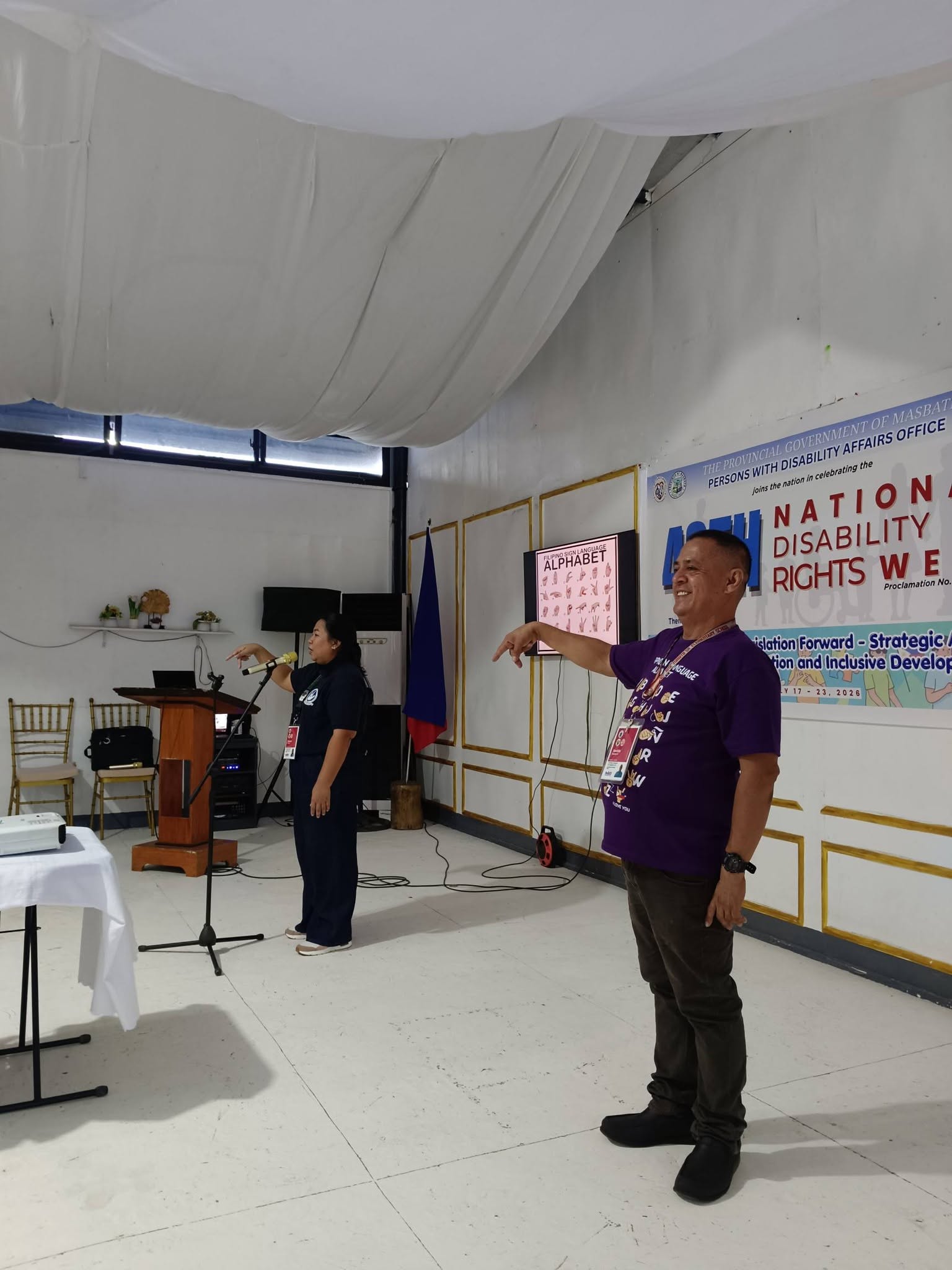 Persons with Disability Affairs Office Conducts Basic Filipino Sign Language Training in Celebration of the 48th National Disability Rights Week